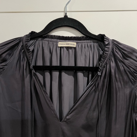 Ulla Johnson (Kiko Satin Mini Dress in Midnight) - Picture 5 of 7